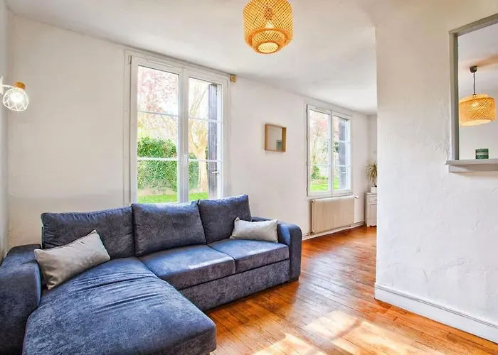 Bel Rdc Avec Parking Gratuit شقة